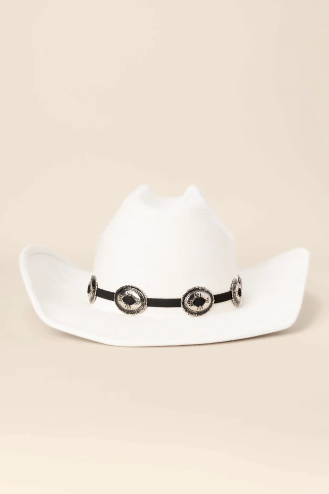 Concho Cream Cowboy Hat - Aiturbor
