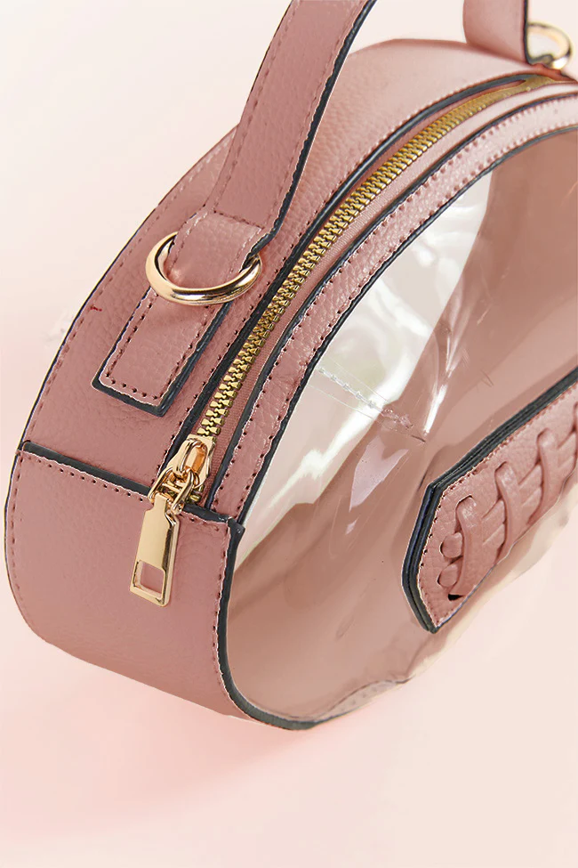 Kelce Pink Football Clear Bag - Aiturbor