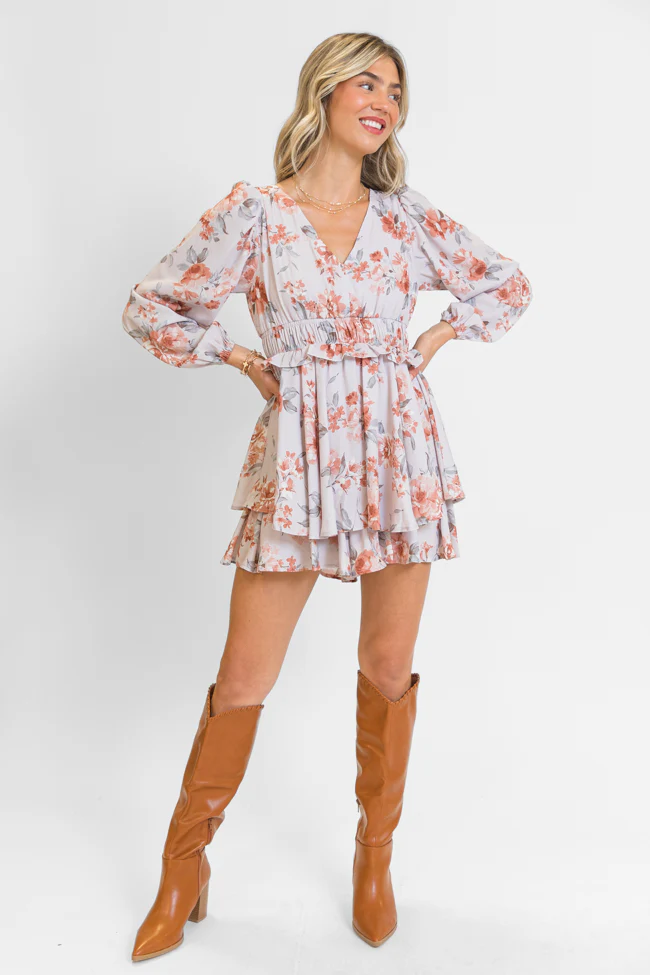 Small Town Feel Multi Printed Romper FINAL SALE - Aiturbor