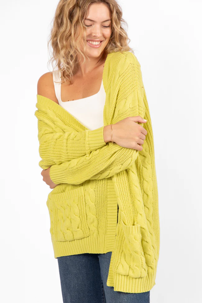 Won't Change My Heart Matcha Cardigan FINAL SALE - Aiturbor