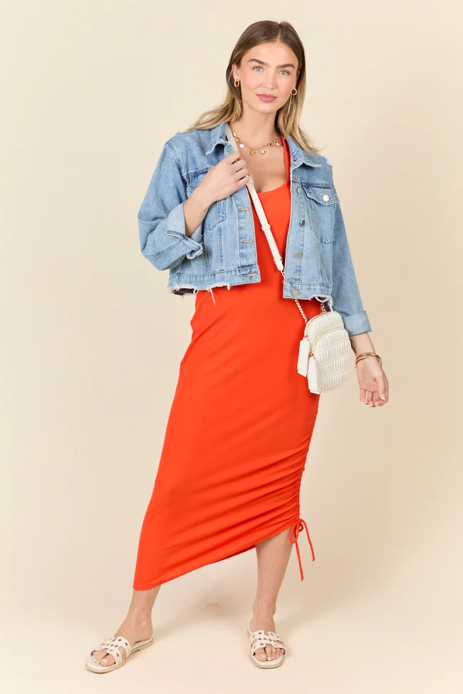 All The Reason Red Razor Back Knit Dress FINAL SALE - Aiturbor