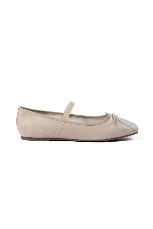 Brayden Beige Ballet Flats SALE - Aiturbor
