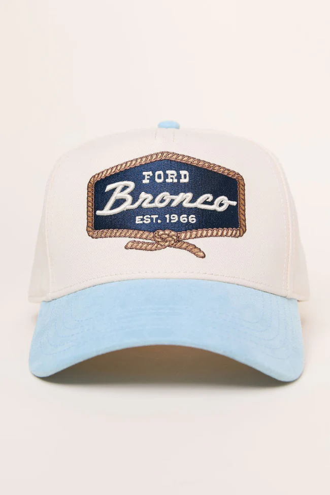 Ford Bronco Blue Trucker Hat - Aiturbor