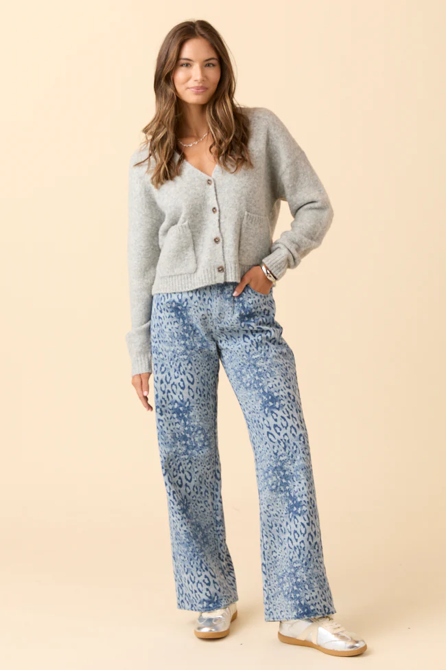 Scarlett Leopard Print Jeans - Aiturbor