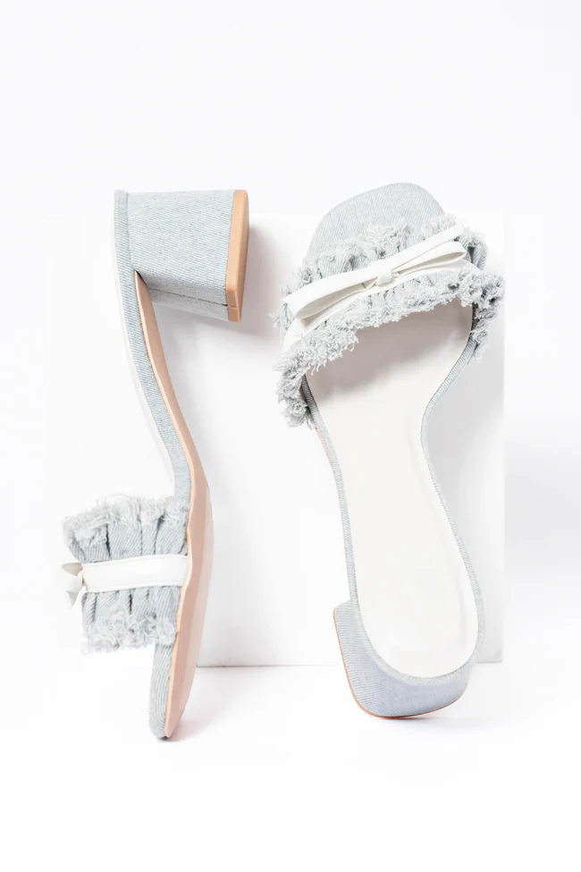 Delanie Denim Heels FINAL SALE - Aiturbor