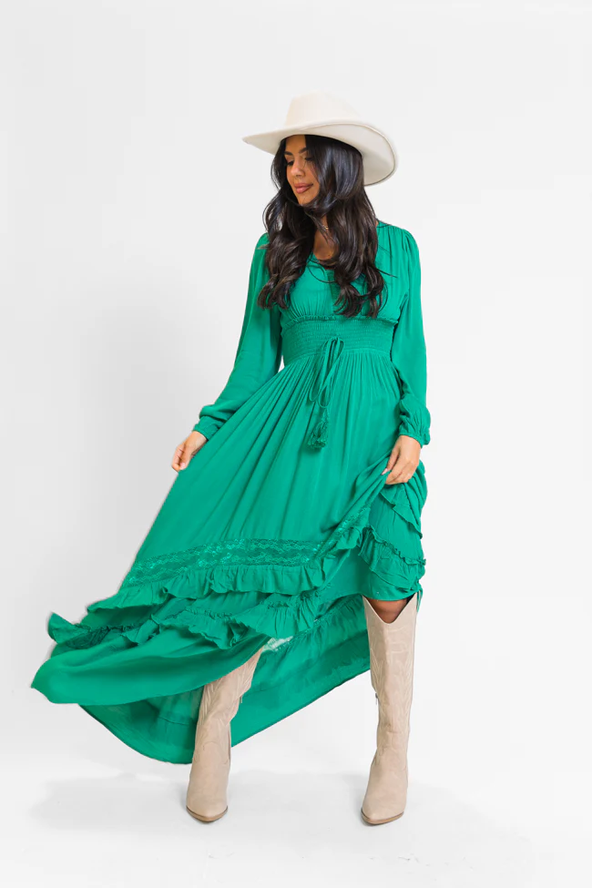 Lucky To Have You Jade Maxi Dress SALE - Aiturbor
