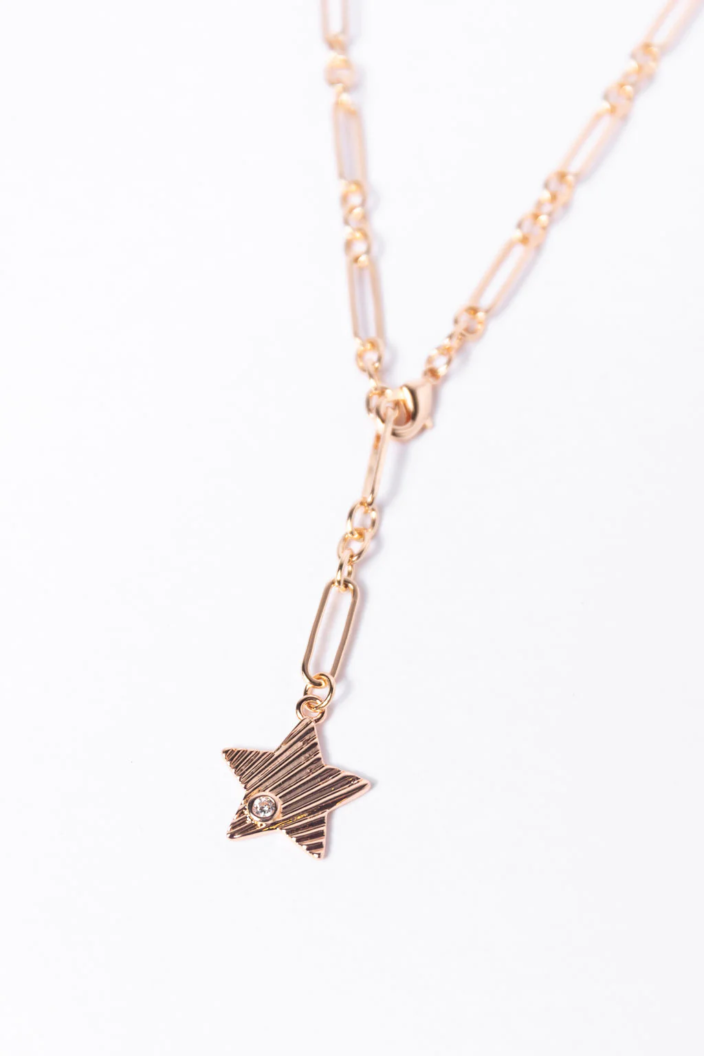 Star Dangle Gold Necklace DOORBUSTER - Aiturbor