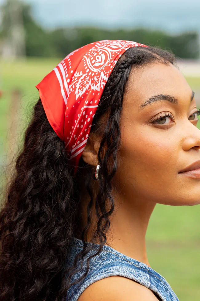 Rhea Red Bandana - Aiturbor