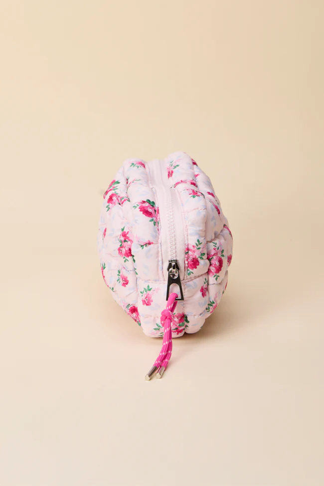 Haylie Pink Floral Quilted Mini Bag - Aiturbor